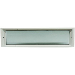 UPVC light channel UPVC FIXED WINDOW HOFFEN 150X40CM WHITE Window door accessories Door window ช่องแสง UPVC ช่องแสงหน้าต