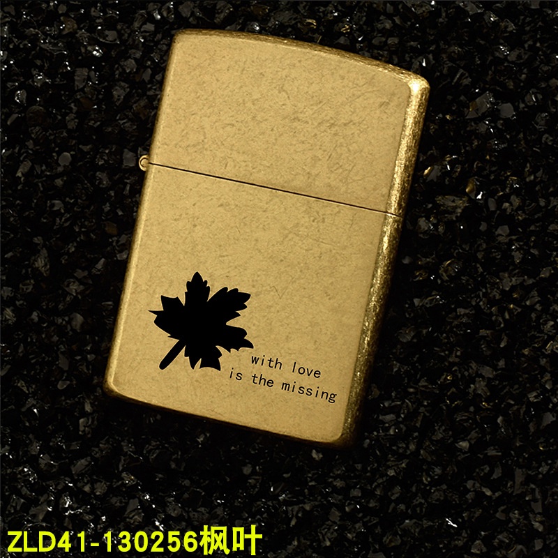 zorro-902-original-ทองแดง-knurling-series-two-ทองเหลือง-shell-ด้านข้างเลเซอร์สีดำน้ำมันก๊าดไฟแช็ก