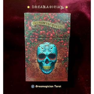 ไพ่ยิปซีหัวกะโหลก Santa Muerte Tarot Book of The Dead ไพ่ยิปซีแท้ลดราคา ไพ่ทาโร่ต์ ไพ่ออราเคิล Tarot Oracle Card