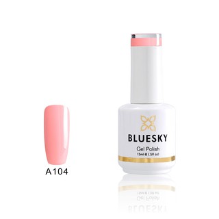 สีเจล Bluesky gel polish A104 สีชมพู