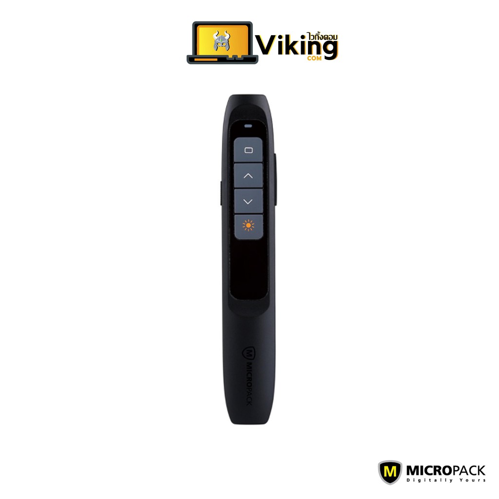 รีโมทควบคุมคำสั่งไร้สาย Micropack Wireless Presenter LASER POINTER รุ่น ...