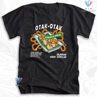 เสื้อยืดโอเวอร์ไซส์เสื้อยืด พิมพ์ลายอาหารท้องถิ่น ปลาอินโดนีเซีย | เสื้อยืด พิมพ์ลาย Nusantara Culture Food DistroS-3XL