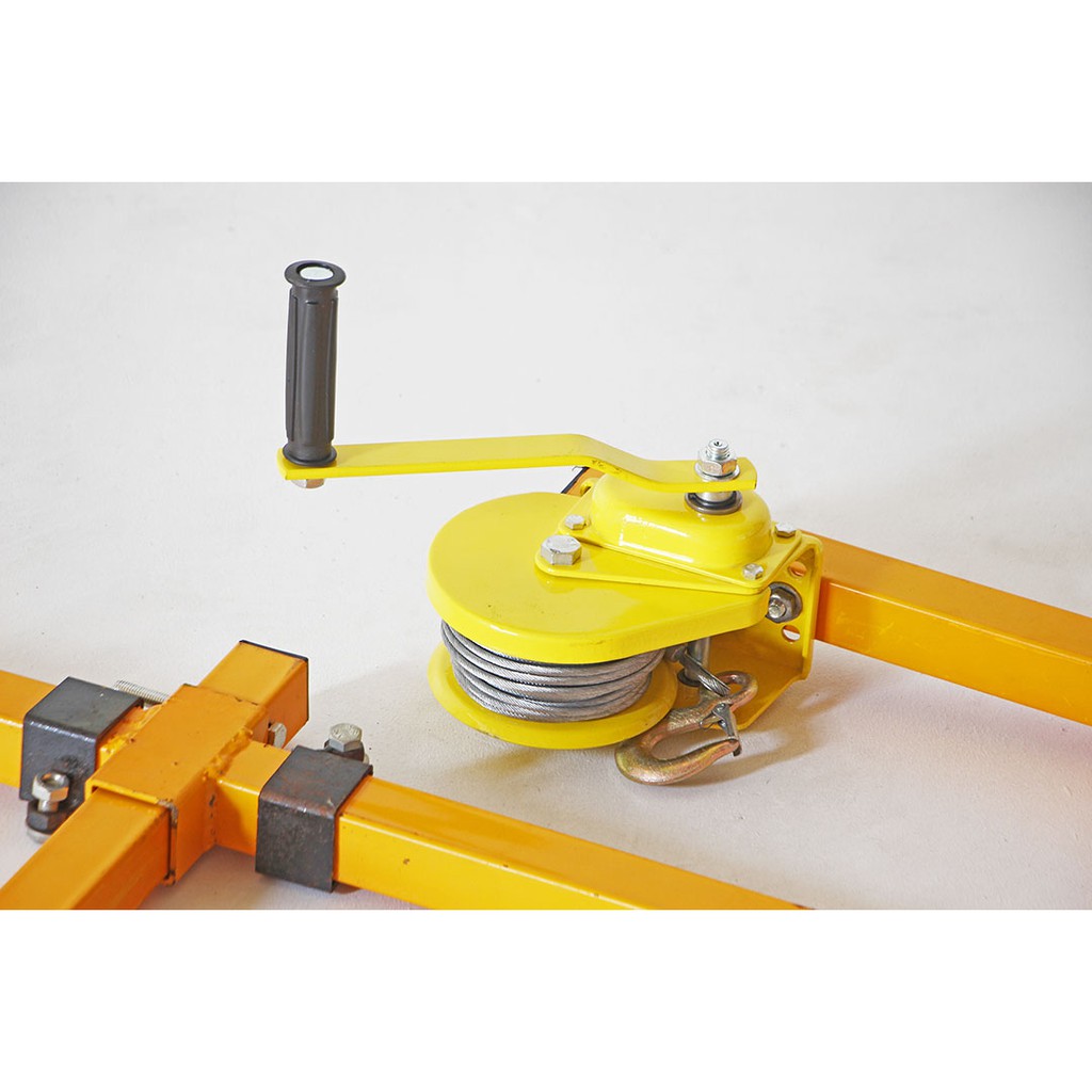 อุปกรณ์ยกแอร์ ยกน้ำหนัก 300กก.รอกยาว 20 เมตร Air lift equipment ...