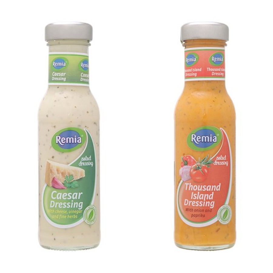 (แพ็คคู่) เรมิอา น้ำสลัดซีซาร์ & เทาซันไอส์แลนด์ Remia Caesar