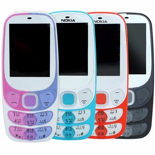 โทรศัพท์มือถือ NOKIA  2300 (สีฟ้า) 2 ซิม 2.4นิ้ว 3G/4G โนเกียปุ่มกด 2036