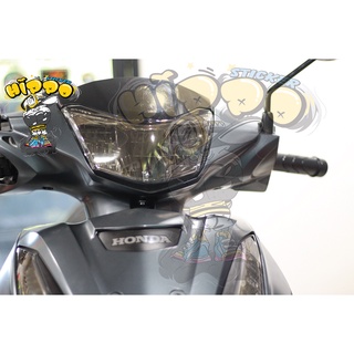 ฮอนด้า เวฟ 125i ใหม่ ฟิล์มกันรอยไฟหน้า+ไฟเลี้ยวLR Honda Wave125i