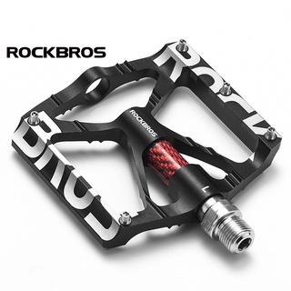 [จัดส่งโดย Shopee]Rockbros ที่เหยียบปั่นจักรยาน อะลูมิเนียมอัลลอย สะท้อนแสง น้ําหนักเบา สําหรับจักรยานเสือภูเขา