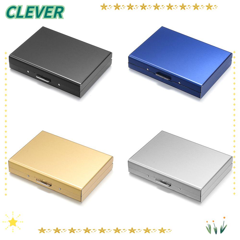 clever-กระเป๋าสตางค์-สเตนเลส-กันน้ํา-กันขโมย-หลากสี-สําหรับใส่เหรียญ-บัตรเครดิต-บัตรประจําตัวประชาชน