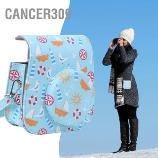 Cancer309 กระเป๋าเคสหนัง Pu พร้อมสายคล้องไหล่ ปรับได้ สําหรับกล้อง Fujifilm Mini 11