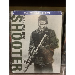 Blu-ray แผ่นแท้ Steelbook เรื่อง Shooter หายาก น่าสะสม มือ 1 ซีล