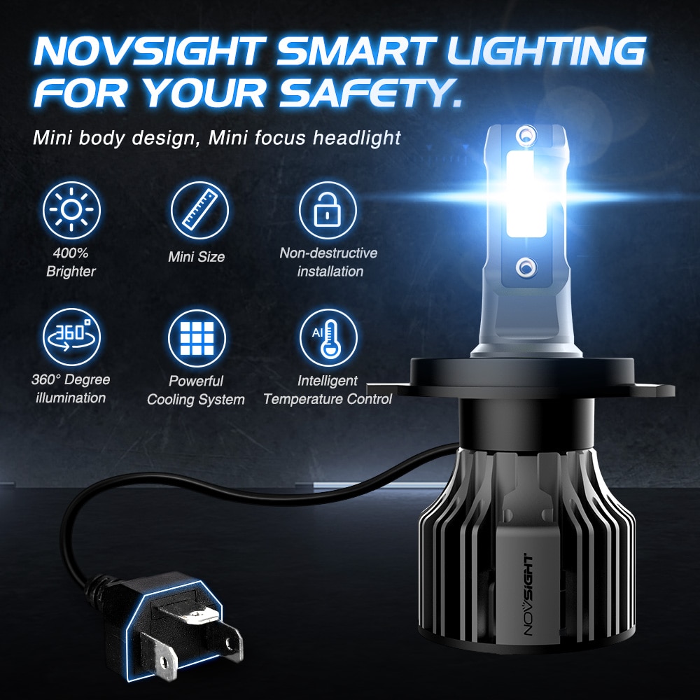 novsight-led-car-headlight-h4-h11-9005-9007-led-6000k-รถยนต์-ไฟหน้ารถ-1คู่-ไฟหน้ารถยนต์-3-years-warranty