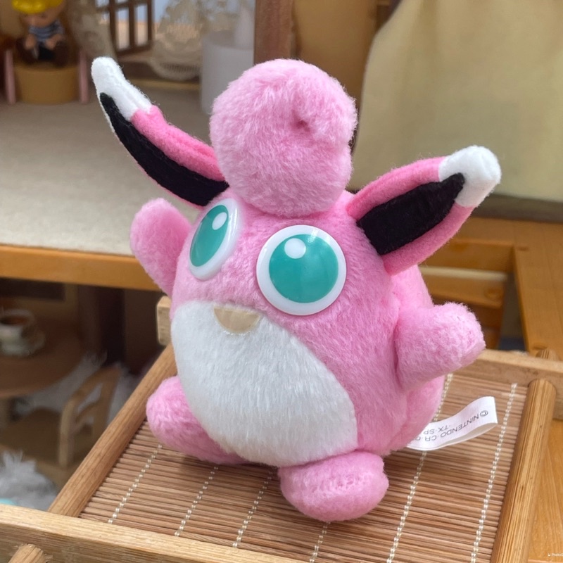 ตุ๊กตาน้องพูคูริน-โปเกม่อน-ป้าย-bandai-ปี-1998-น่ารัก-หายาก-สภาพดี-wigglytuff-pok-mon-nintendo-bandai-1998