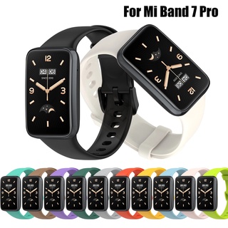 สินค้า สายนาฬิกาข้อมือซิลิโคน กันน้ํา สําหรับ Xiaomi Mi Band 7 Pro MiBand 7 Pro