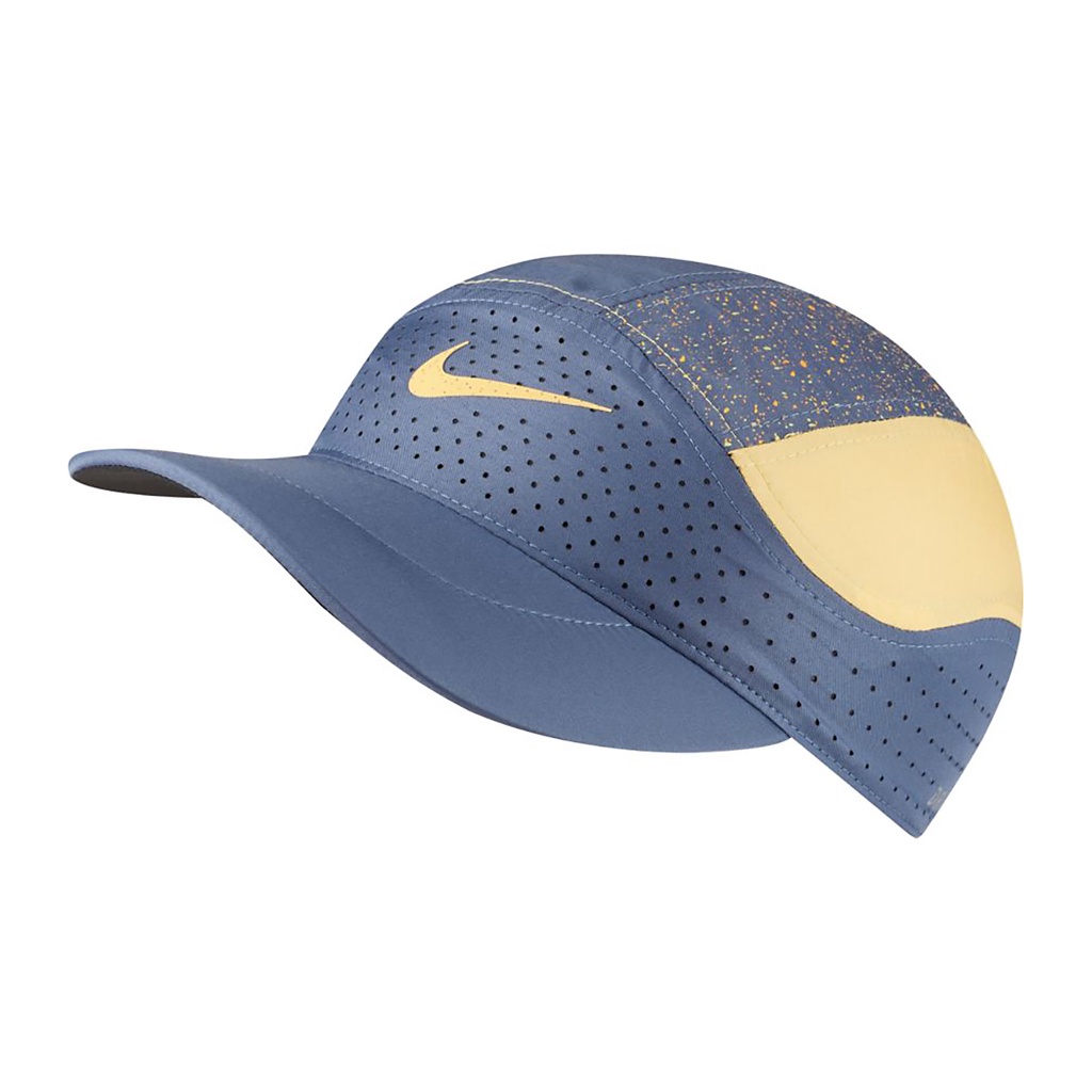 หมวกวิ่งผู้หญิง-nike-dri-fit-aerobill-tailwind-running-cap-ของแท้-cu7268-491