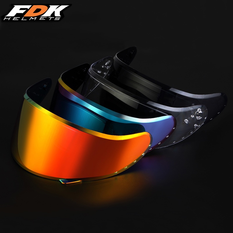 FDK Visor เลนส์ FDK หมวกกันน็อค Visor เลนส์ Fit สำหรับ FDK K1 Helmet ...