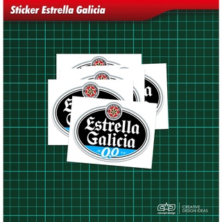 สติกเกอร์ Estrella Galicia