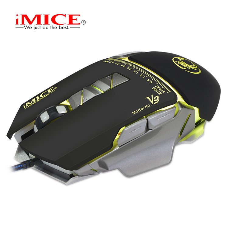เมาส์เกมมิ่ง-imice-v9-3200dpi-สีดำ-optical-programmable-usb-wired-gaming-mouse