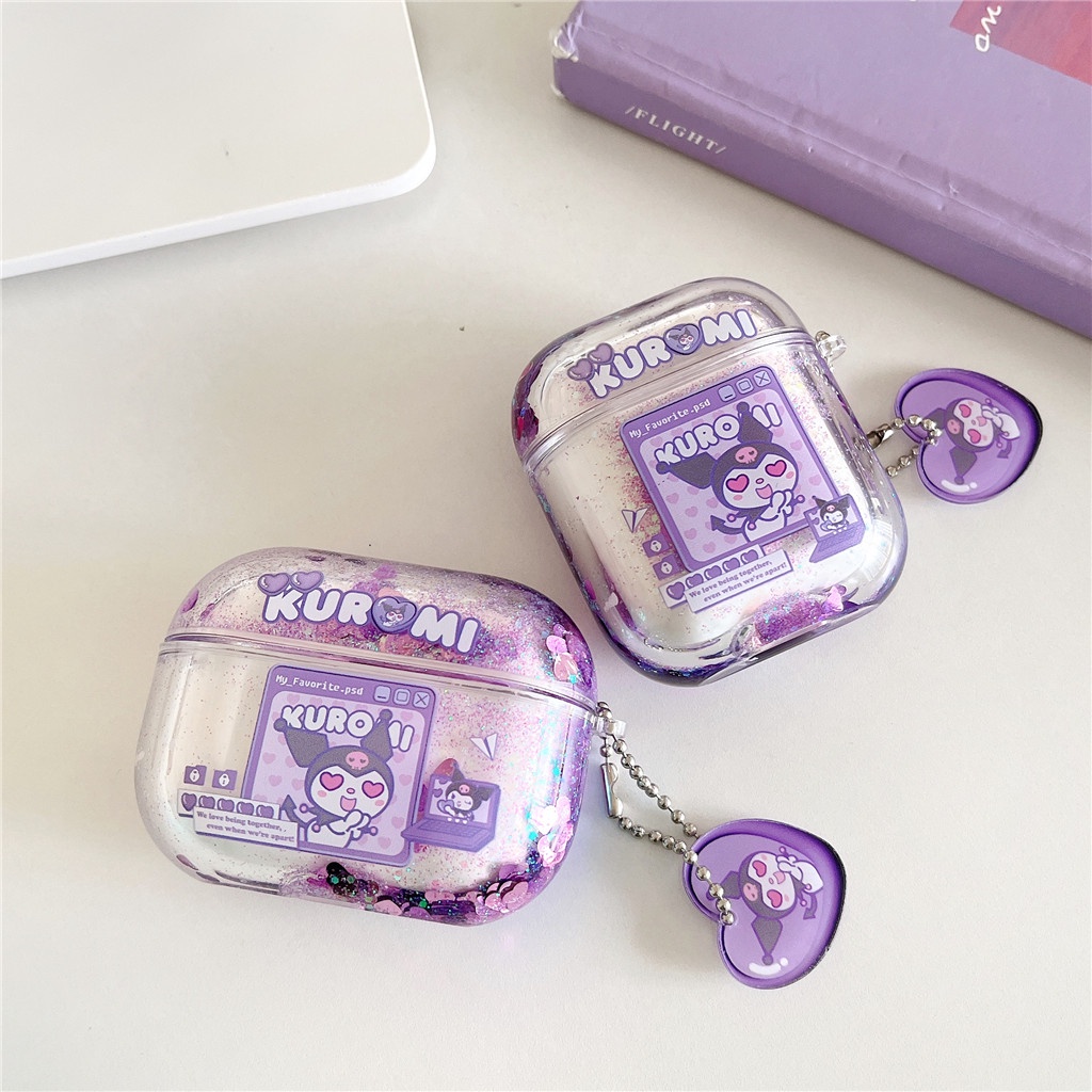 เคสหูฟังไร้สาย-จี้ทรายดูด-สําหรับ-airpods-pro-airpods-1-2-3