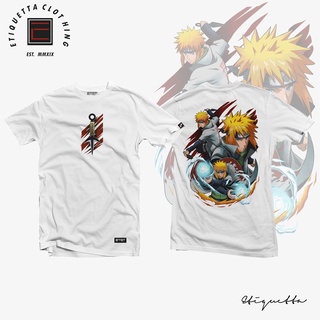 Anime Shirt - ETQT - Naruto - Namikaze Minato v2 bh เสื้อยืด