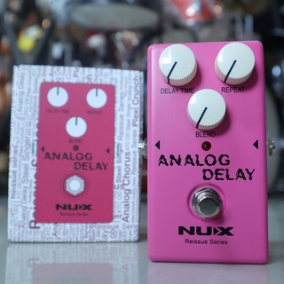 NUX รุ่น Analog Delay เอฟเฟคกีตาร์ * reissue series stompboxes ซาวด์แบบยุค 90 วินเทจๆ ให้เสียงอบอุ่น ( รับประกันของแท้)