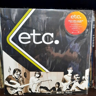 แผ่นเสียง เพลงไทย LP ETC. อัลบั้มแรกจากวง ETC  ( LP New) ผลิตปี 2022