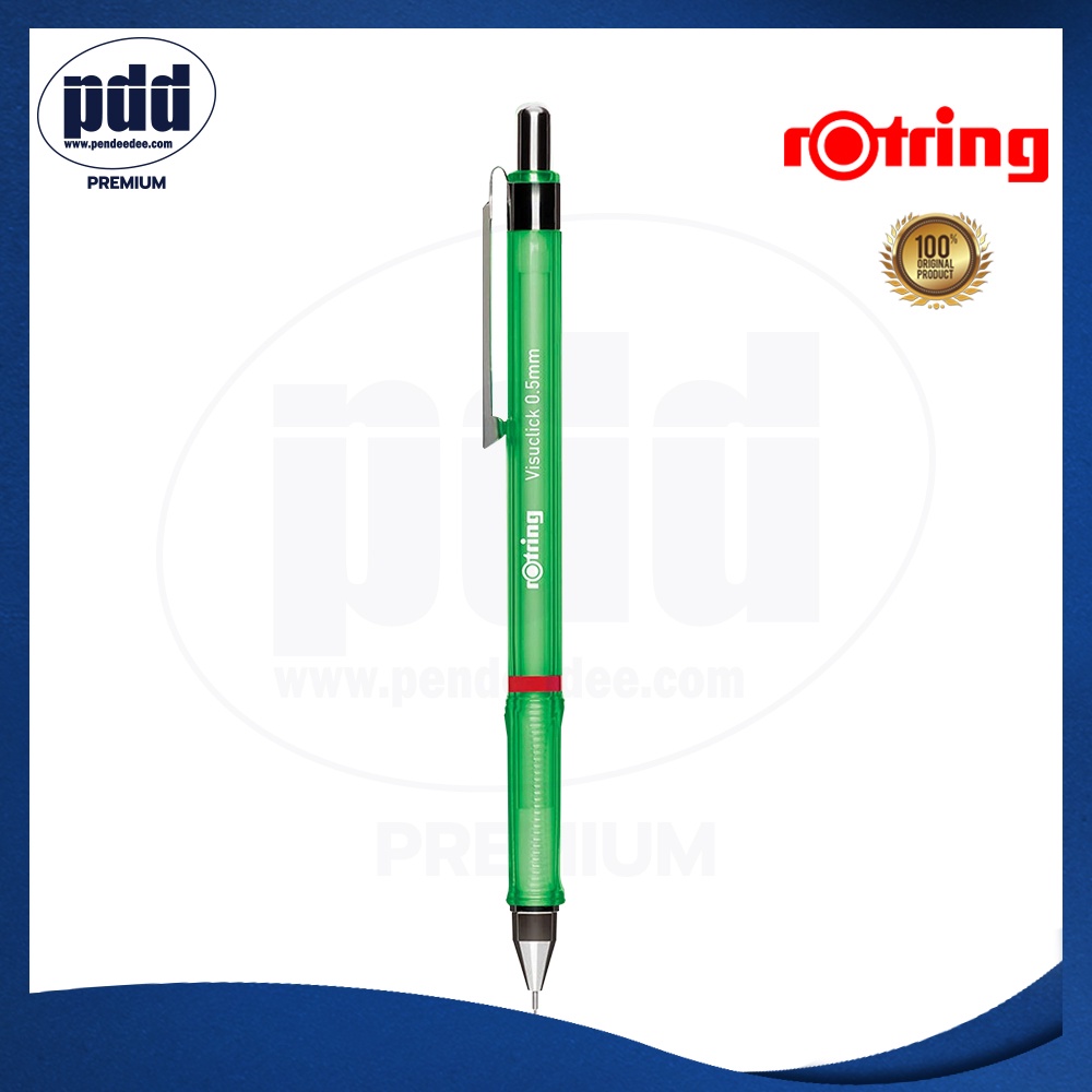 rOtring Visuclick Mechanical Pencil 2B 0.5 mm. Lead Green,Orange ...