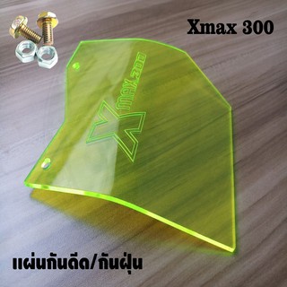 ใหม่ล่าสุด อะคิลิค สีเขียวใส แผ่นกันดีด Xmax300