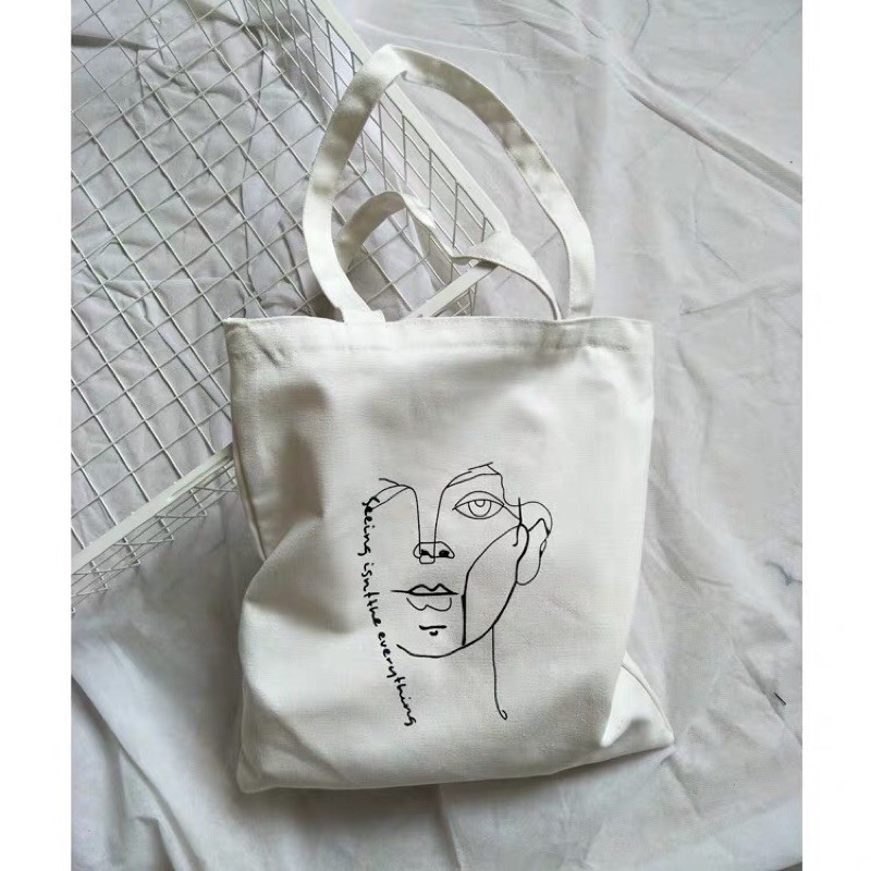 mini-shopping-bag-กระเป๋าผ้า-มีซิป-ลายเก๋ๆเท่ๆ