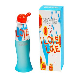 Moschino Cheap &amp; Chic I Love Love EDT 100 ml. กล่องซีล