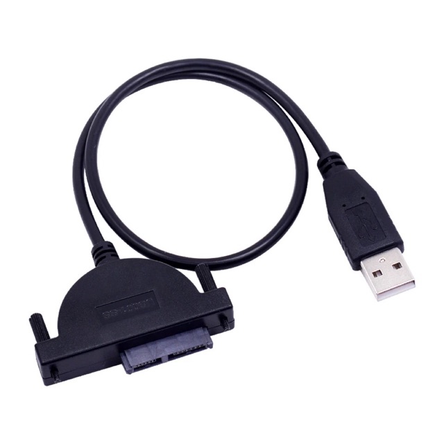 USB 2.0 MINI SATA II 7 6 13Pin CD DVD ROM Slimline 1PCS