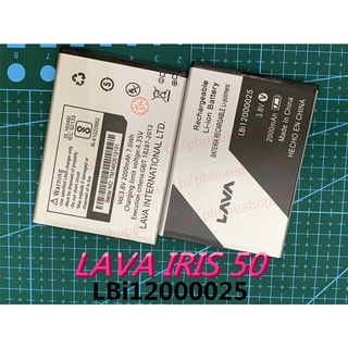 ภาพหน้าปกสินค้า**พร้อมส่งในไทย**Battery AIS แบตเตอรี่AIS Lava50 Iris LAVA IRIS 50 (LBi12000025) Battery แบต  LAVA IRIS 50 battery Ais ล ที่เกี่ยวข้อง