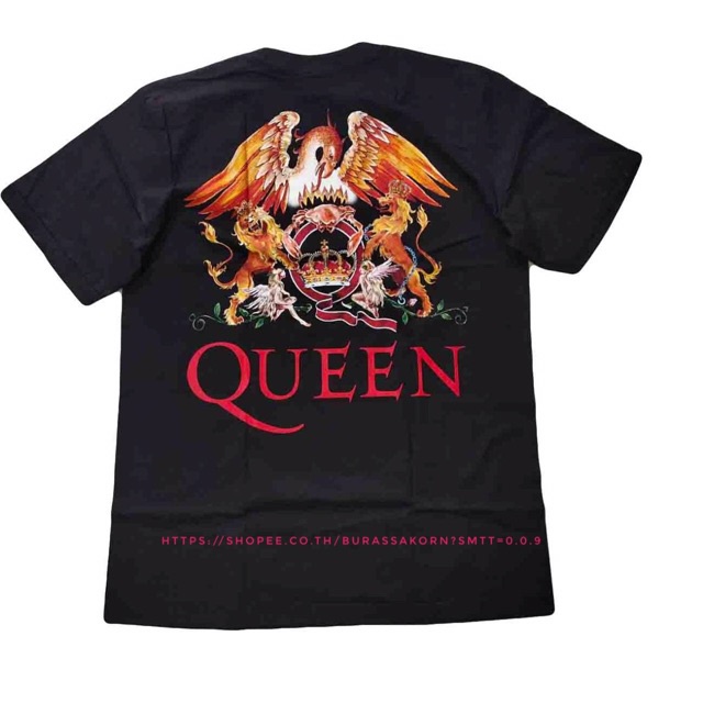เสื้อวง-queen-t-shirt-rock-เสื้อยืดวงร็อค-queen-vintage