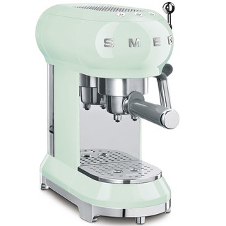 [0% 10 เดือน] เครื่องชงกาแฟ (Smeg) 50’Retro Style Aesthetic รุ่น ECF01PGEU สีเขียวพาสเทล