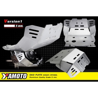 [Y] การ์ดแคร้ง Skid plate CRF300L V.1(5mm.)(ส่งฟรี)