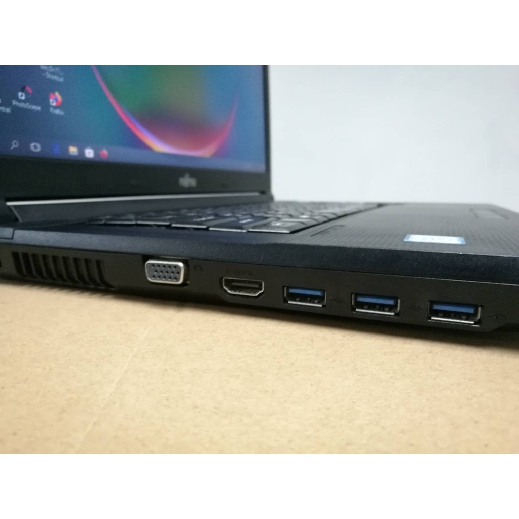 โน๊ตบุ๊คมือสอง-notebook-fujitsu-a577-core-i3-7100-ram-4gb-hdd-500-นำเข้าจากญี่ปุ่น