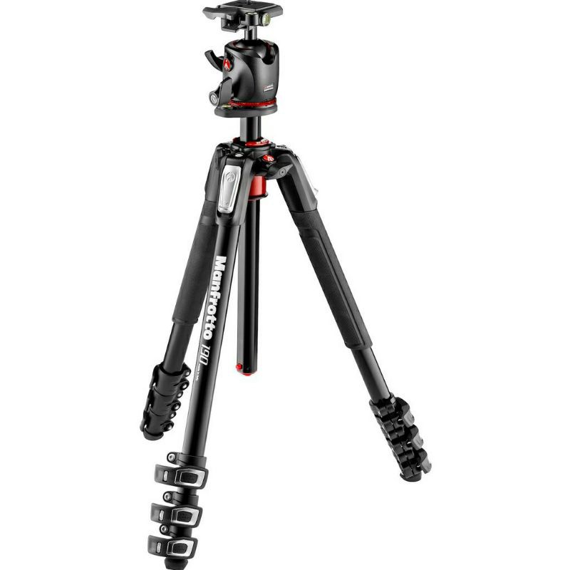 ขาตั้งกล้อง-manfrotto-mk-190-kit-พร้อมหัวบอลและกระเป๋า