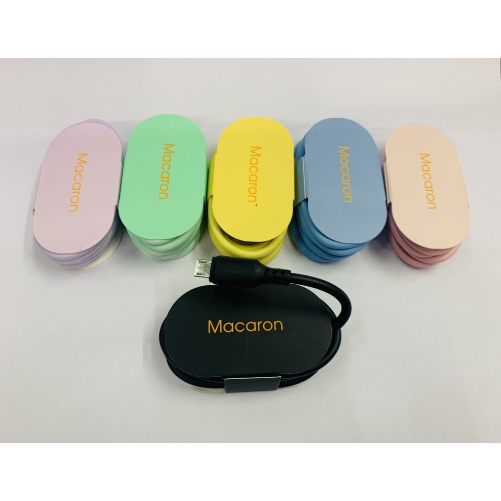 macaron-datacable-microusb-สายชาร์จ-ไมโครยูเอสบี