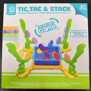 เกม TIC,TAC &amp; STACK เกมโยนเหรียญ Tic Tac