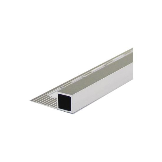 คิ้ว-คิ้วอะลูมิเนียมมุมเหลี่ยมกลาง-home-2-ม-สีเงินเงา-อุปกรณ์ตกแต่งพื้นและผนัง-วัสดุปูพื้นและผนัง-corner-trim-aluminium