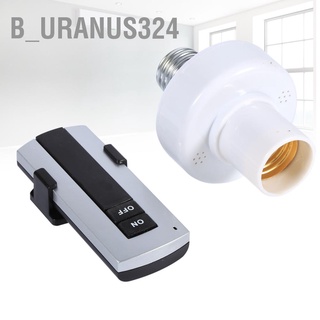 B_Uranus324 💡💡E27 สวิตช์ซ็อกเก็ตหลอดไฟไร้สาย 220V