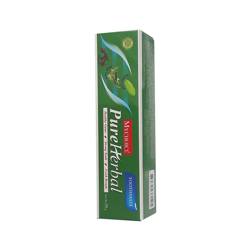 mychoice-pure-herbal-toothpaste-50g-ยาสีฟัน-ยาสีฟันสมุนไพร-ยาสีฟันฟันขาว-ยาสีฟันมายช้อยส์