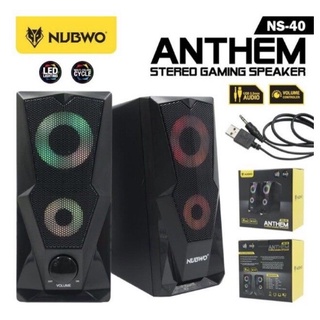 ภาพหน้าปกสินค้าNUBWO NS-40 ANTHEM Stereo Gaming Speaker ที่เกี่ยวข้อง