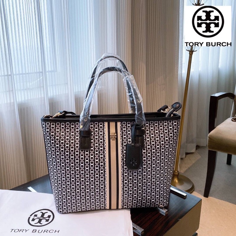 รุ่นขายดี-พร้อมส่งอีกครั้ง-tory-burch-gemini-tote-bag