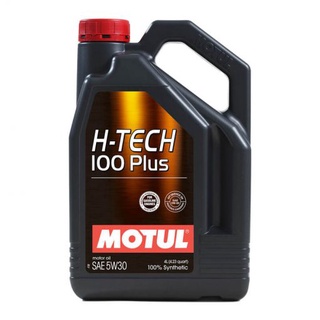 MOTUL H-Tech 100 Plus 5w-30 น้ำมันเครื่องเบนซิน สังเคราะห์แท้ 100%