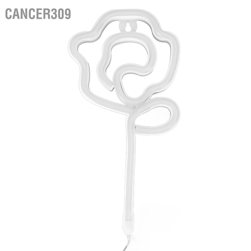 cancer309-โคมไฟนีออน-รูปดอกกุหลาบ-สําหรับตกแต่งบ้าน-งานแต่งงาน-วันวาเลนไทน์