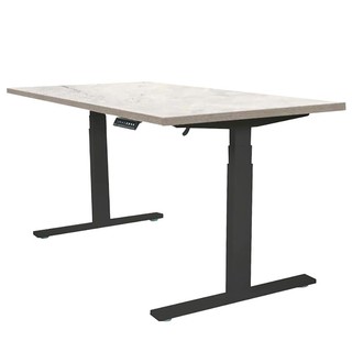 Desk STANDING DESK ERGOTREND SIT 2 STAND GEN2 180CM GRANITE/BLACK Office furniture Home &amp; Furniture โต๊ะทำงาน โต๊ะทำงานป