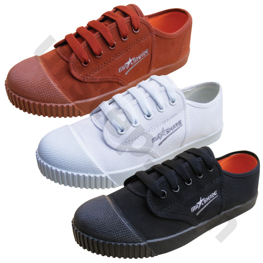 รูปภาพสินค้าแรกของMashare รองเท้านักเรียน มาแชร์ รองเท้าผ้าใบนักเรียนทรงนันยาง