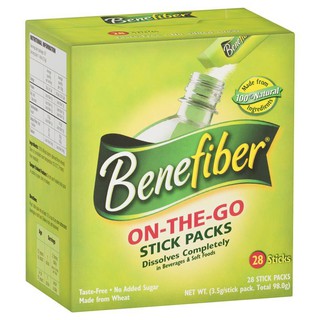 ภาพหน้าปกสินค้าBenefiber Natural Fibre Supplement On-the-Go Stick 28 Pack ที่เกี่ยวข้อง