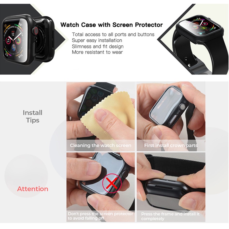 กระจกนิรภัยกันรอยหน้าจอ-และฝาครอบ-สําหรับ-apple-watch-case-44-มม-40-มม-series-se-6-5-4-3-iwatch-6-5-38-มม-42-มม