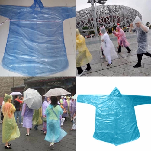ภาพสินค้าเสื้อกันฝน แบบพกพา กันน้ำ สำหรับผู้ใหญ่ จากร้าน xijing.th บน Shopee ภาพที่ 4